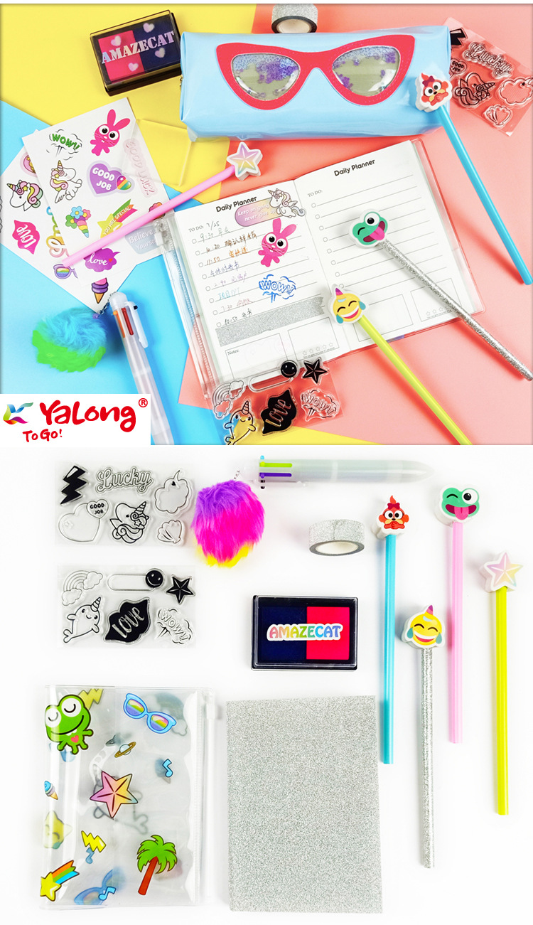 热销文具新款设计文具礼品套装儿童花式学生文具套装详情6