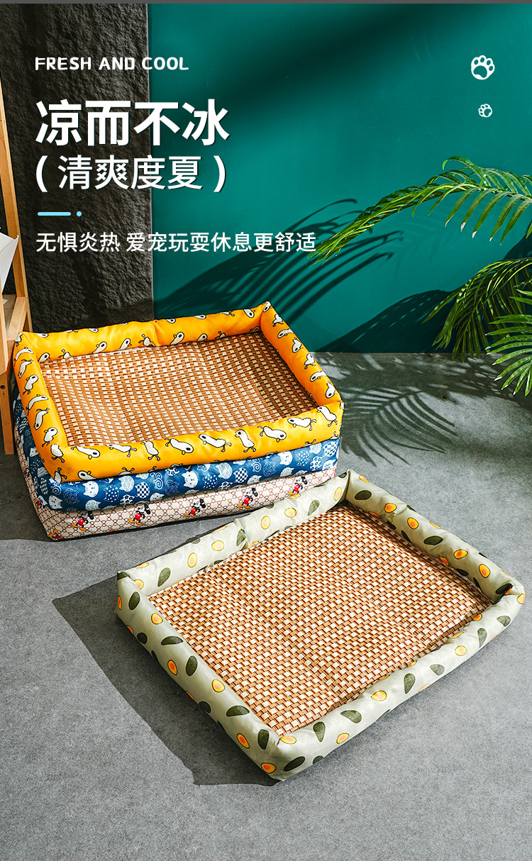 夏天宠物凉席地垫狗窝猫窝冰垫宠物用品小型床垫四季通用宠物冰垫详情4