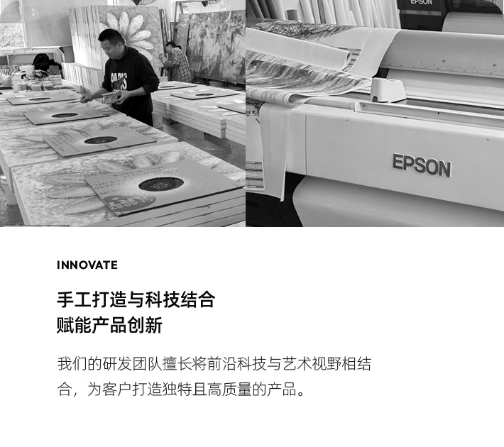 跨境热销手绘油画 波浪风景挂画轻奢壁挂玄关客厅卧室装饰画详情14
