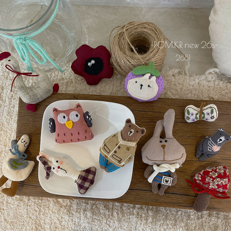 手工艺品布艺动物玩偶春节醒狮刺绣手工制作节日装饰礼品创意家居摆件详情3