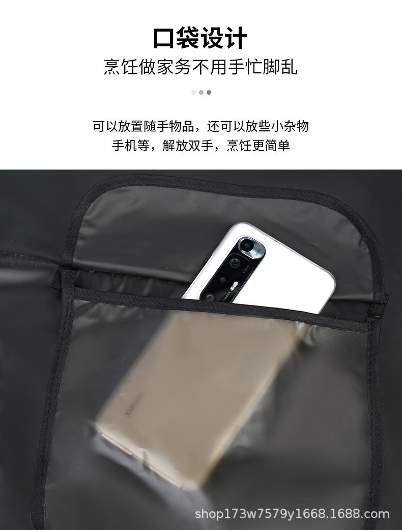 TPU disposable apron, home kitchen waterproof oil 2025 new style, popular work clothes, cooking waistband, super strong spring and autumn pic 6