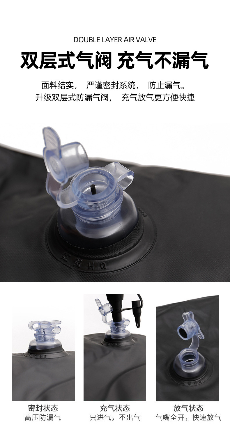 工厂跨境车载充气床轿车后排汽车充气床垫家用波浪纹车载充气床详情26