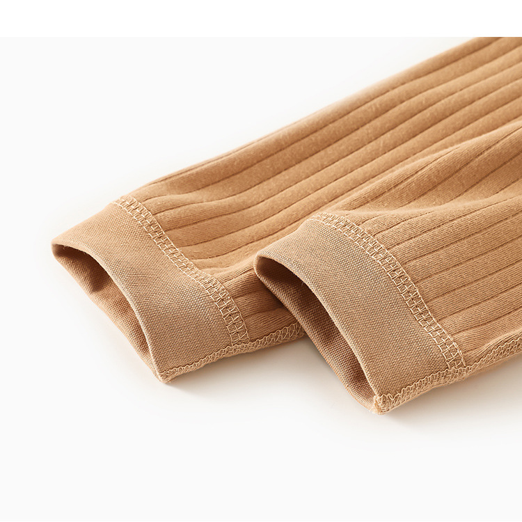 韩系ins宝宝秋衣秋裤分体套装纯棉婴儿打底高腰护肚内衣家居睡衣详情15