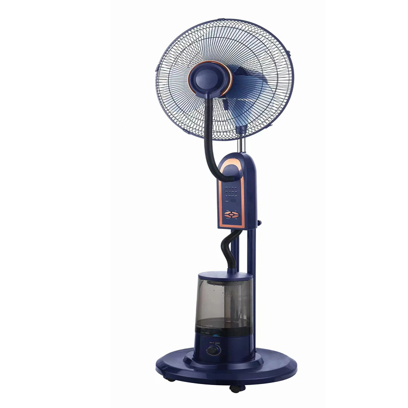 外贸喷雾电风扇家用扇落地扇遥控摇头工业加湿雾化降温大风力电扇详情17