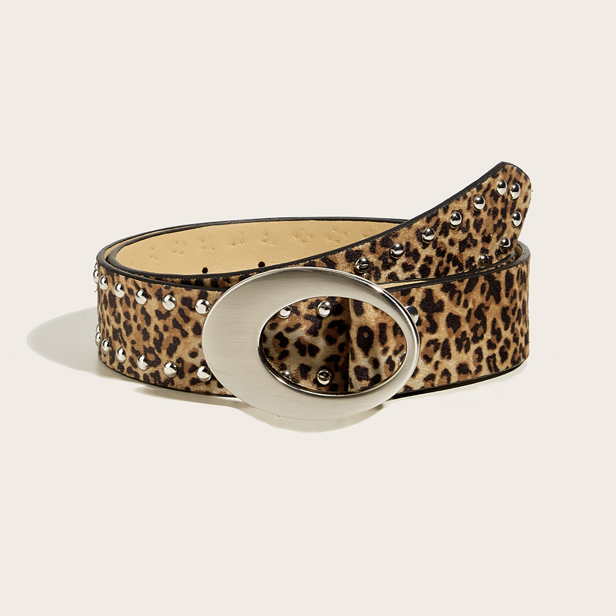 Retro Merade-style willow stud belt for women to slim the waist and look slimmer, paired with skirts for a stylish American hot girl style belt in stock pic 21