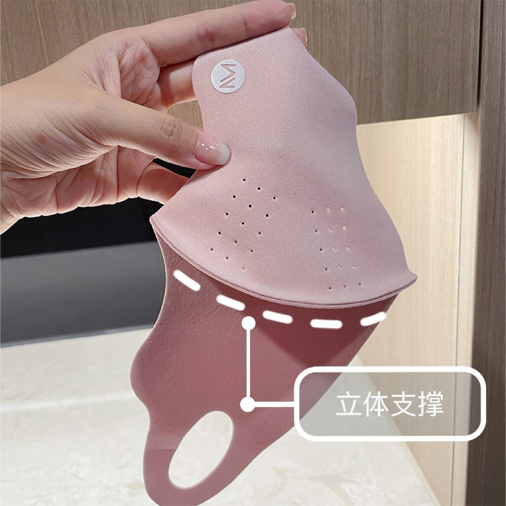 Collagen warm mask for autumn and winter, warm fleece support, breathable solid color, cold-proof, cycling, windproof, dust-proof face mask, sun protection pic 5