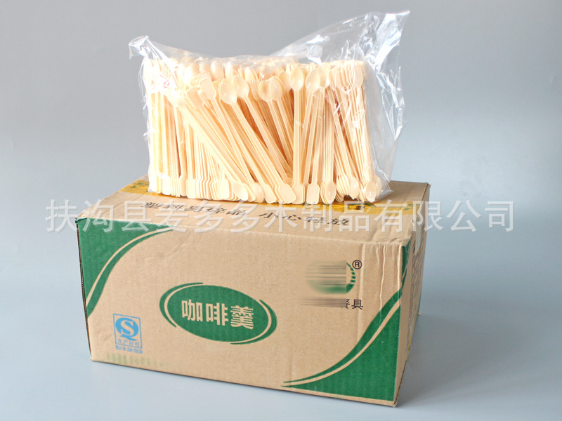 【 Lightning Delivery 】 Disposable coffee stirrer, plastic coffee spoon, honey tasting spoon, yellow small spoon pic 22