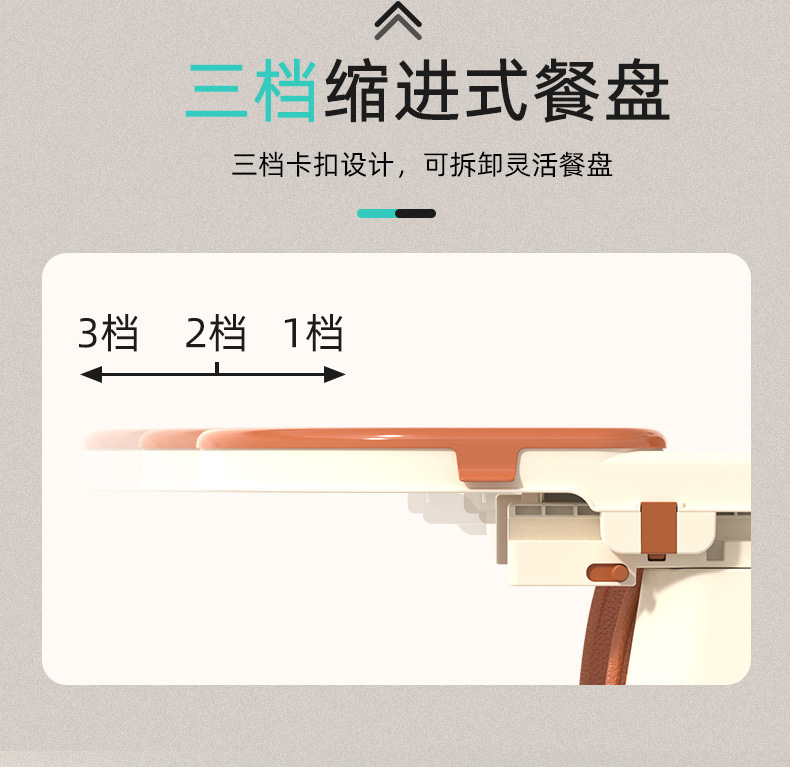 儿童餐椅多功能可调档宝宝餐椅婴儿家用便携吃饭餐桌椅小孩摇摇椅详情18