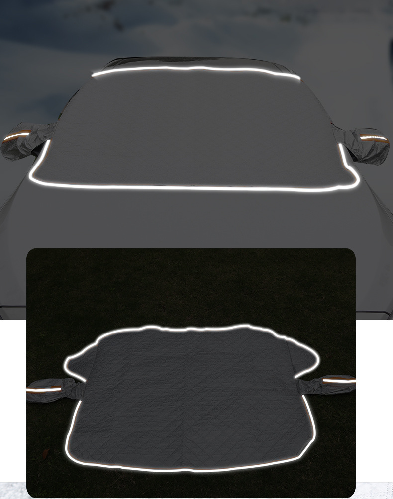 汽车遮雪挡防霜车衣前档玻璃防晒隔热遮阳挡加厚防冻前挡防雪罩详情19