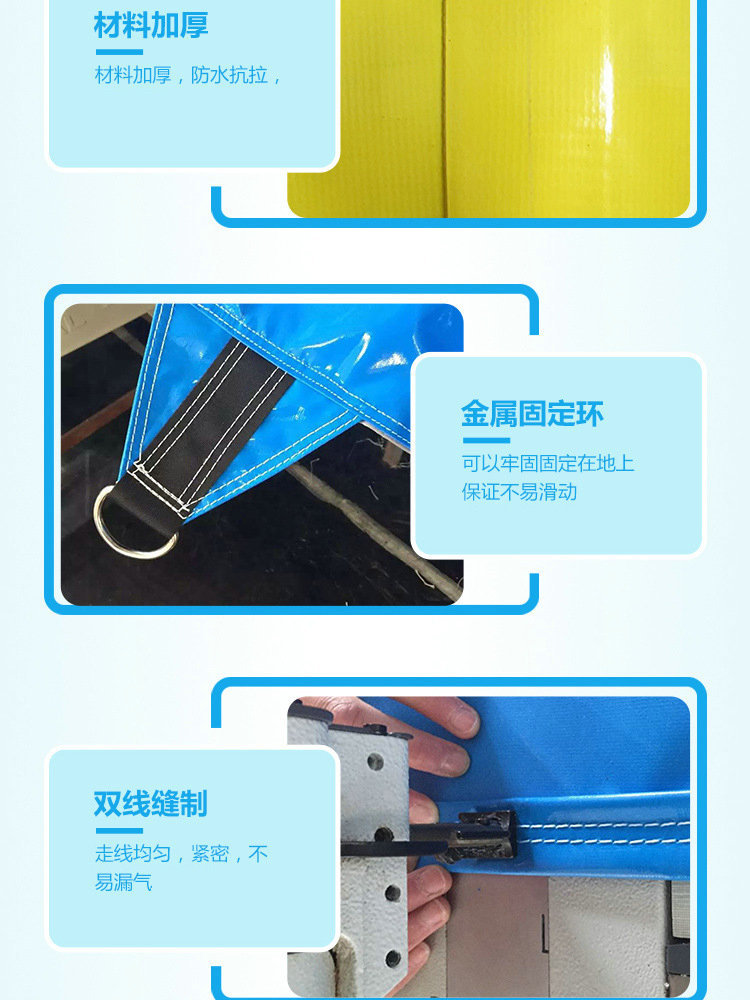圣诞老人爬墙气模大型充气卡通模型圣诞节拱门树新年布置装饰新详情4