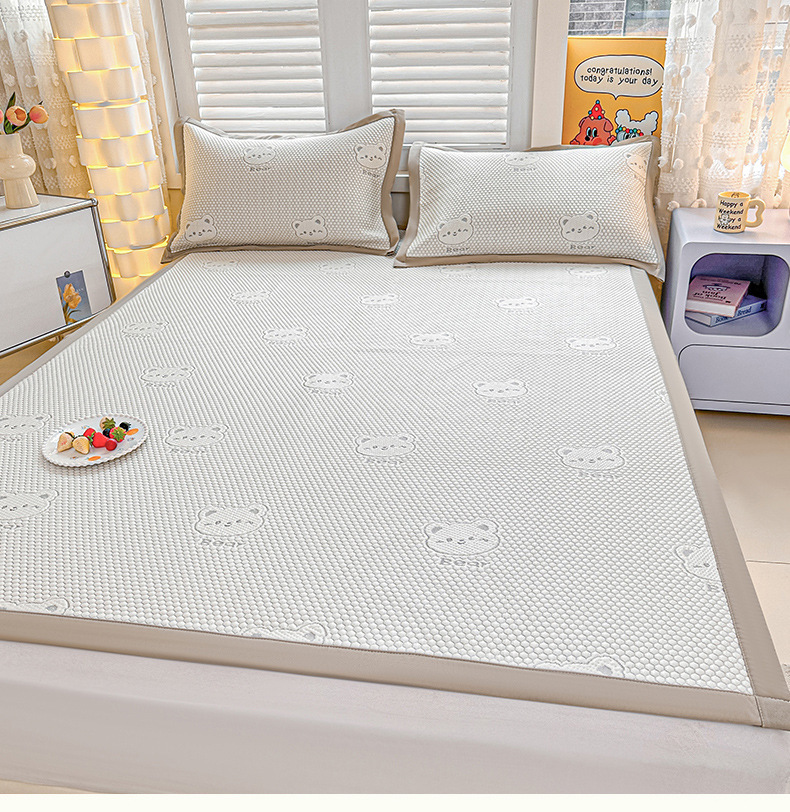 冰丝床单单件夏天凉感冰豆豆凉席a类母婴级单人2025新款空调席子详情3