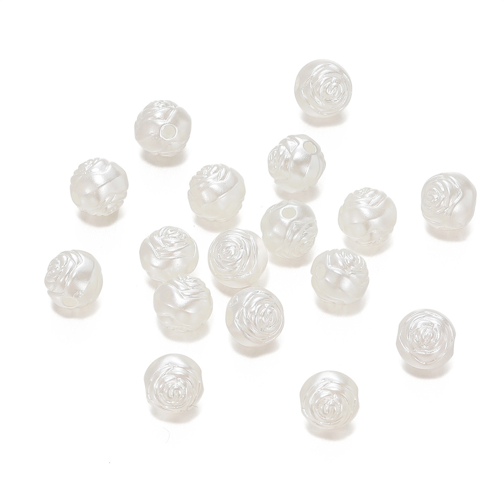 ABS仿珍珠 巴洛克风花朵仙人掌蝴蝶结 奶油胶diy手工串珠耳环配饰详情21