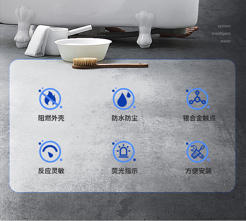 德力西浴霸开关四开五开 通用排气扇照明一体五合一开关面板86型详情4