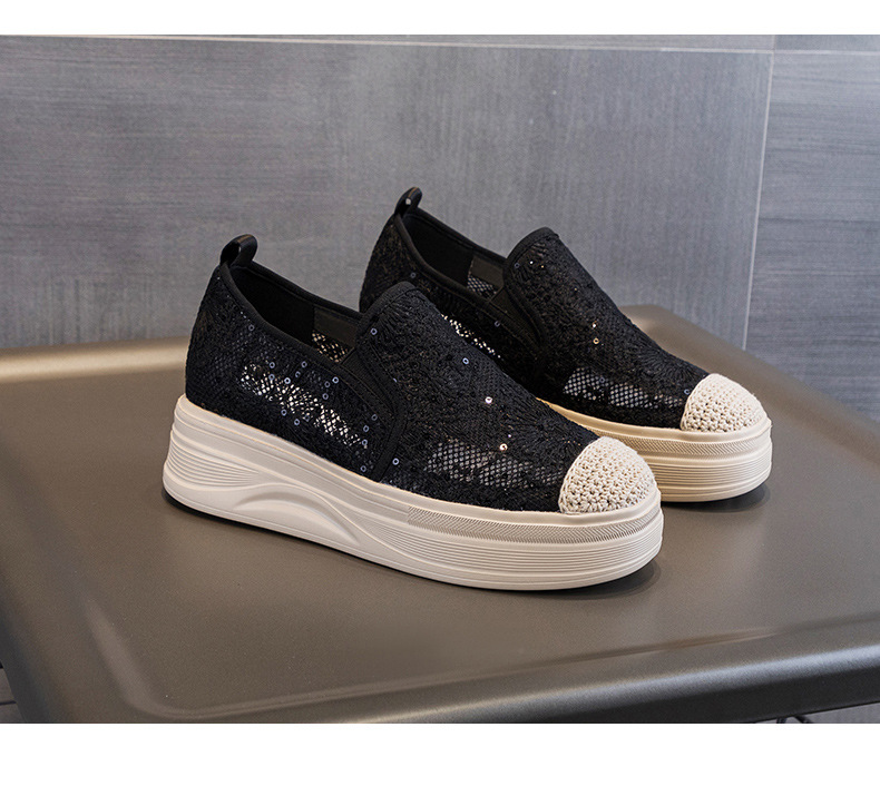 3002-1隐形内增高松糕厚底渔夫鞋夏季蕾丝网面透气休闲乐福女鞋详情31