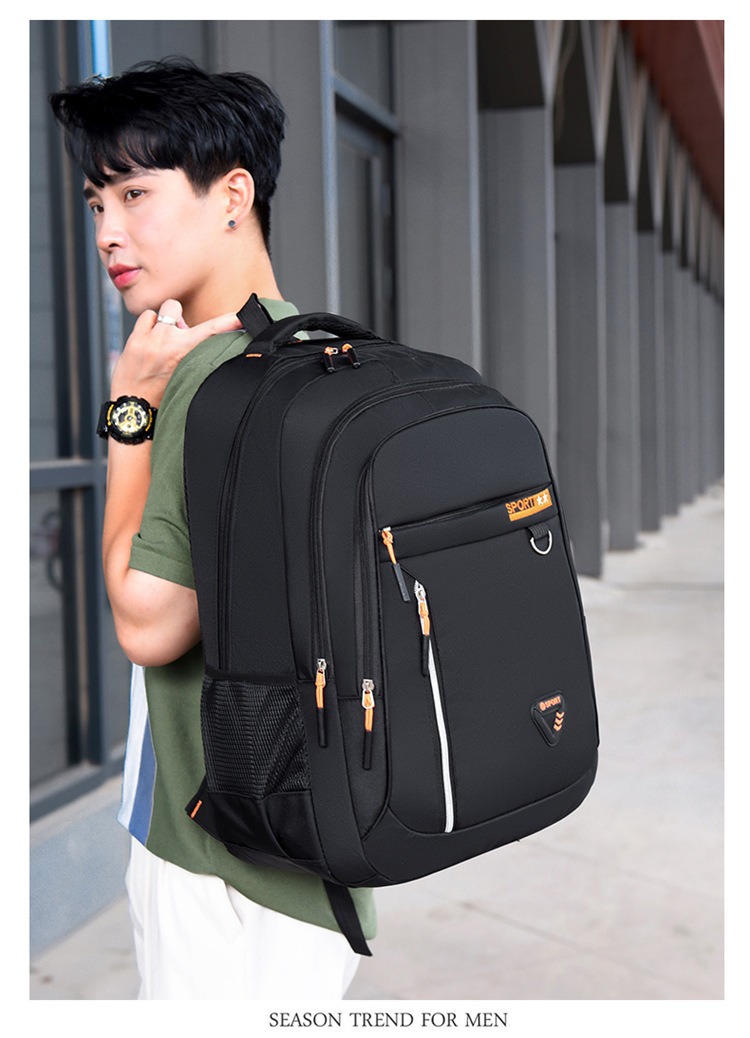 多功能 背包双肩包大容量高级感背包双肩一包多用男包多层旅行包详情6