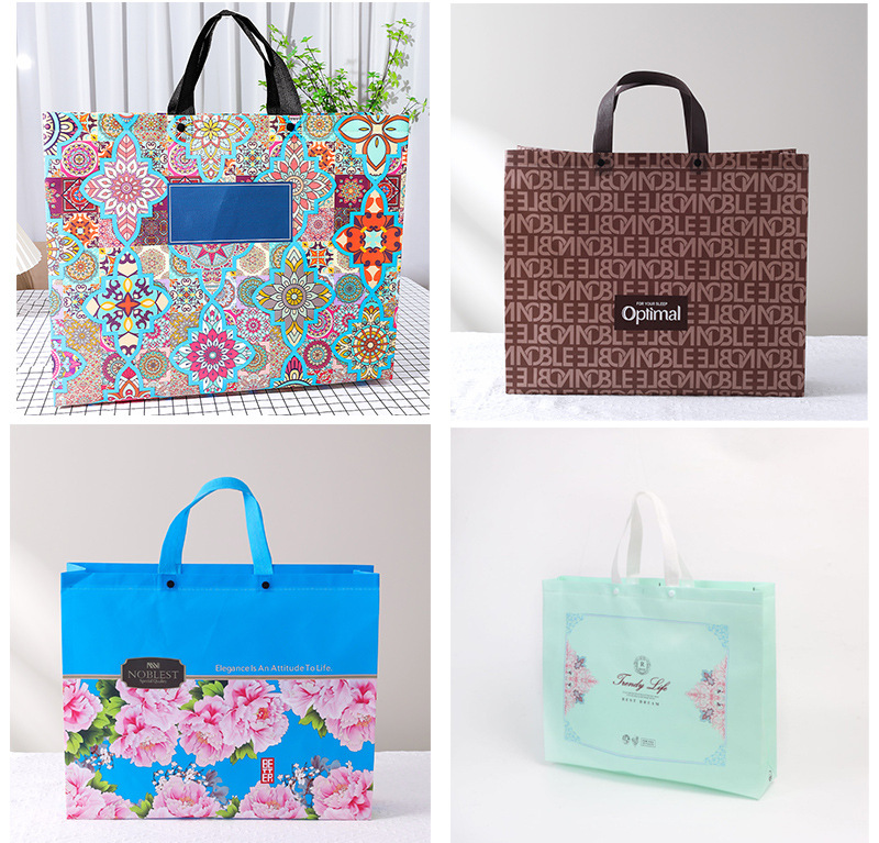 空调被夏被四件套包装手提袋家纺凉席手提袋无纺布袋子礼品购物袋详情12