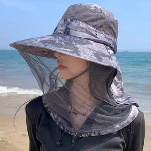 Brand [Sondona] Casual hats, sun protection hats, outdoor neck protectors, sun protection hats for men and women, large brim UV protection sun hats, cycling, fishing, mountaineering hats, face masks pic 6
