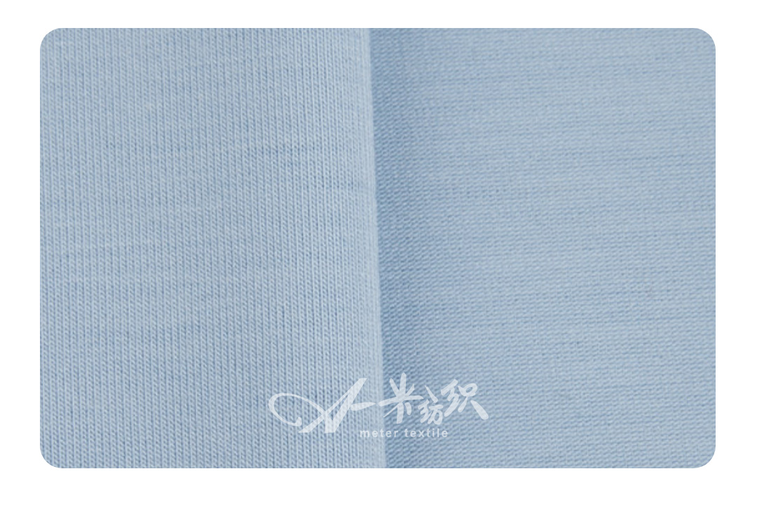 竹纤维亲肤透气针织布料现货厂家180g时尚舒适裤装休闲服时装面料详情5