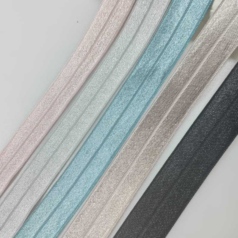 Refractive bread edge tape, fabric tape, gradient scallion powder gauze tape, ribbed tape, book edge tape pic 4