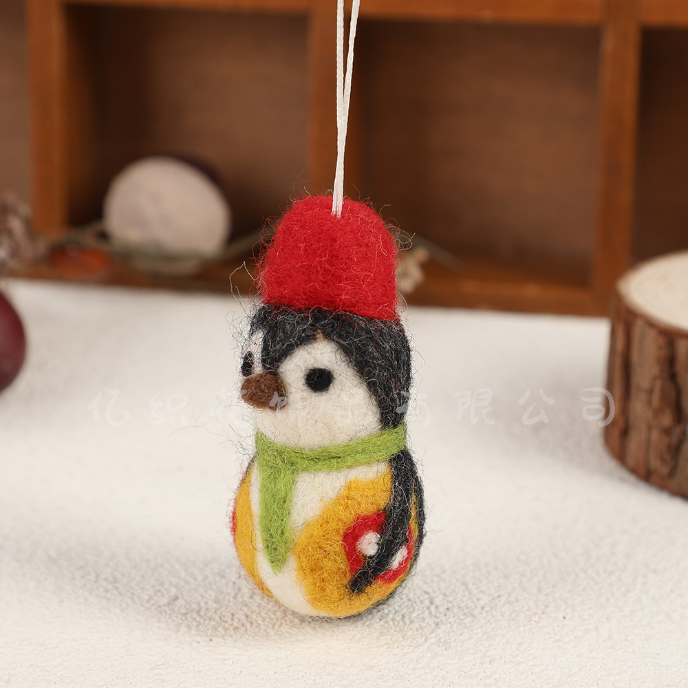 尼泊尔手工羊毛毡成品蔬菜水果面包挂饰萝卜钥匙包挂饰品挂件配饰详情13