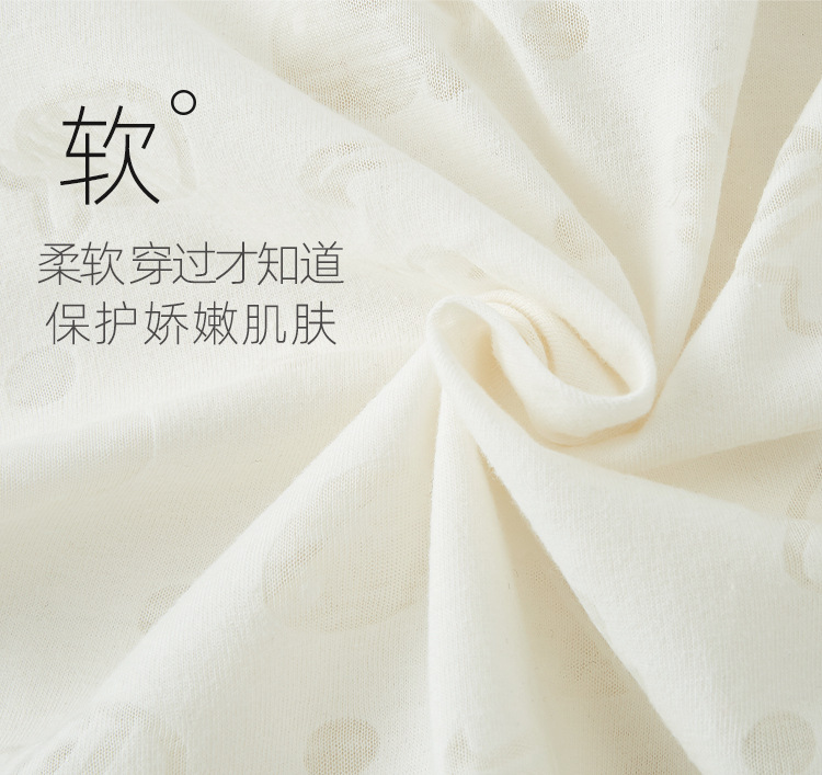 Baby one-piece suit, summer thin boneless long-sleeved dress, newborn air-conditioned dress, pajamas, soft crawling clothes for boys and girls pic 6