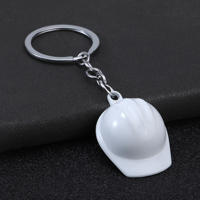 Cross-border best-selling safety helmets, keychains, creative and practical helmets, and new, unique and special department store promotional small gifts pic 4