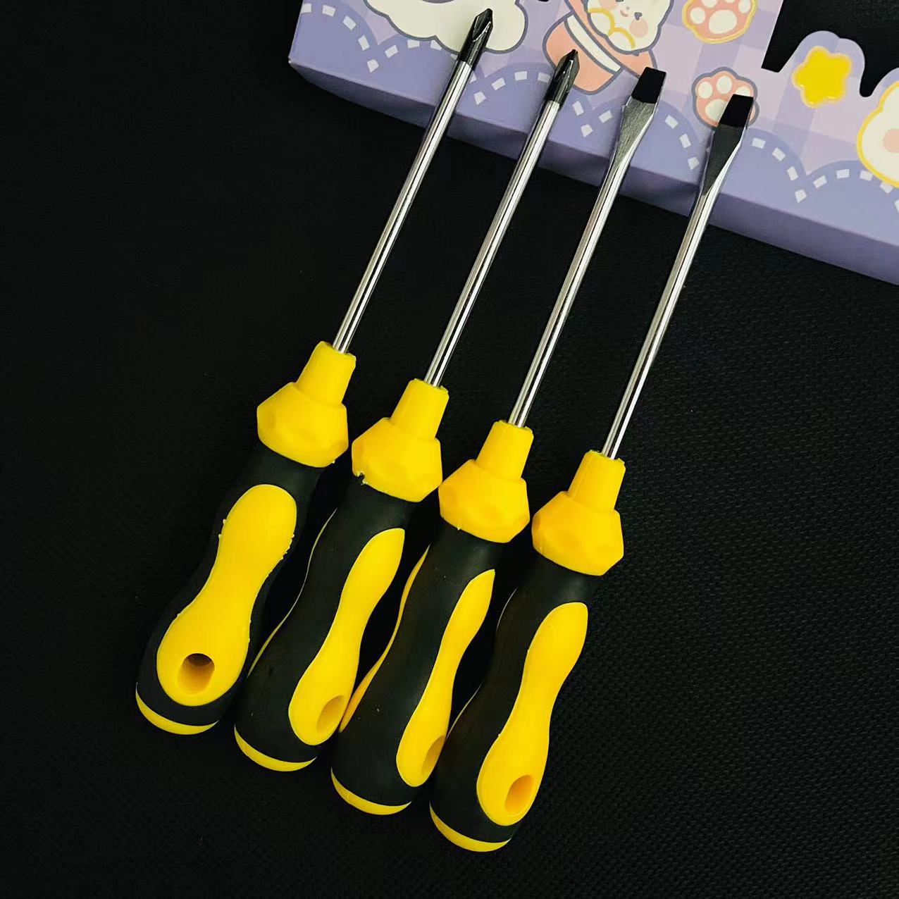 【1-8 Zones 】 4-inch gourd 24/ box 480/ box magnetic screwdriver, cross-head screwdriver, combination screwdriver, screwdriver, handle, extended screwdriver 1 yuan 2 yuan pic 5