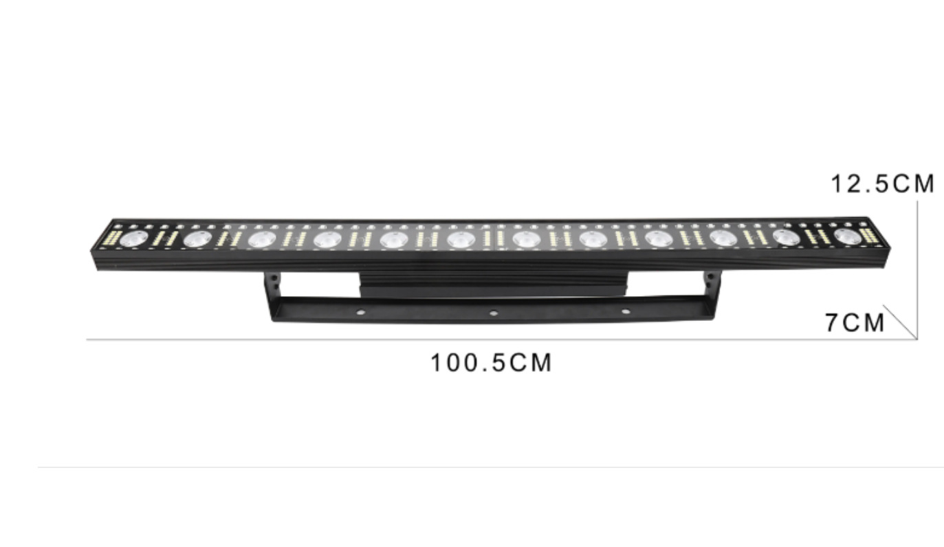 新款LED12颗三合一LED矩阵灯14颗酒吧演出染色灯跑马洗墙灯变色龙详情6