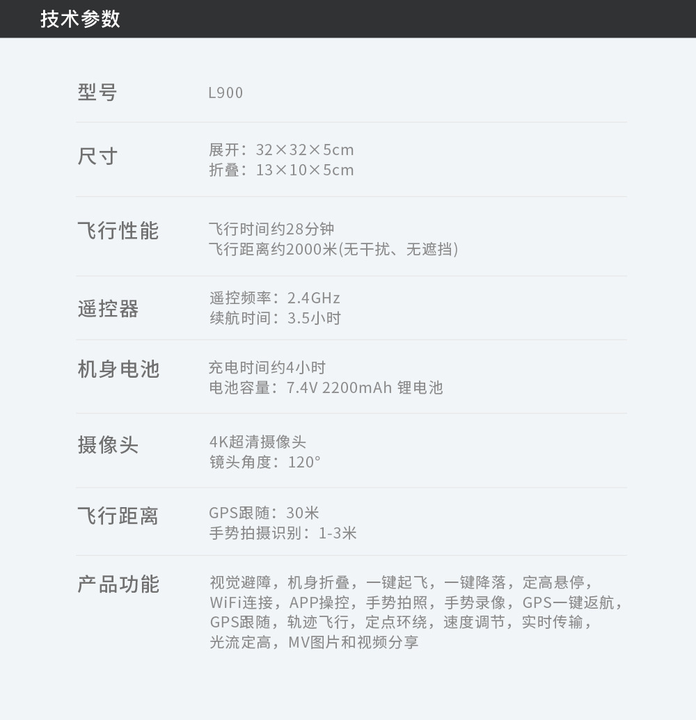 L900 PRO Cross-border brushless gps folding drone 4k high-definition aerial photography long-range quadcopter pic 35