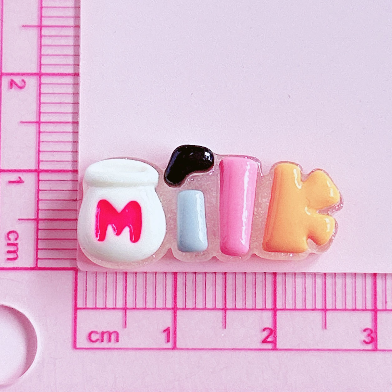 Creative color English letter plates, new handmade diy cream glue phone cases, headwear, hair clips, accessories, resin pic 13