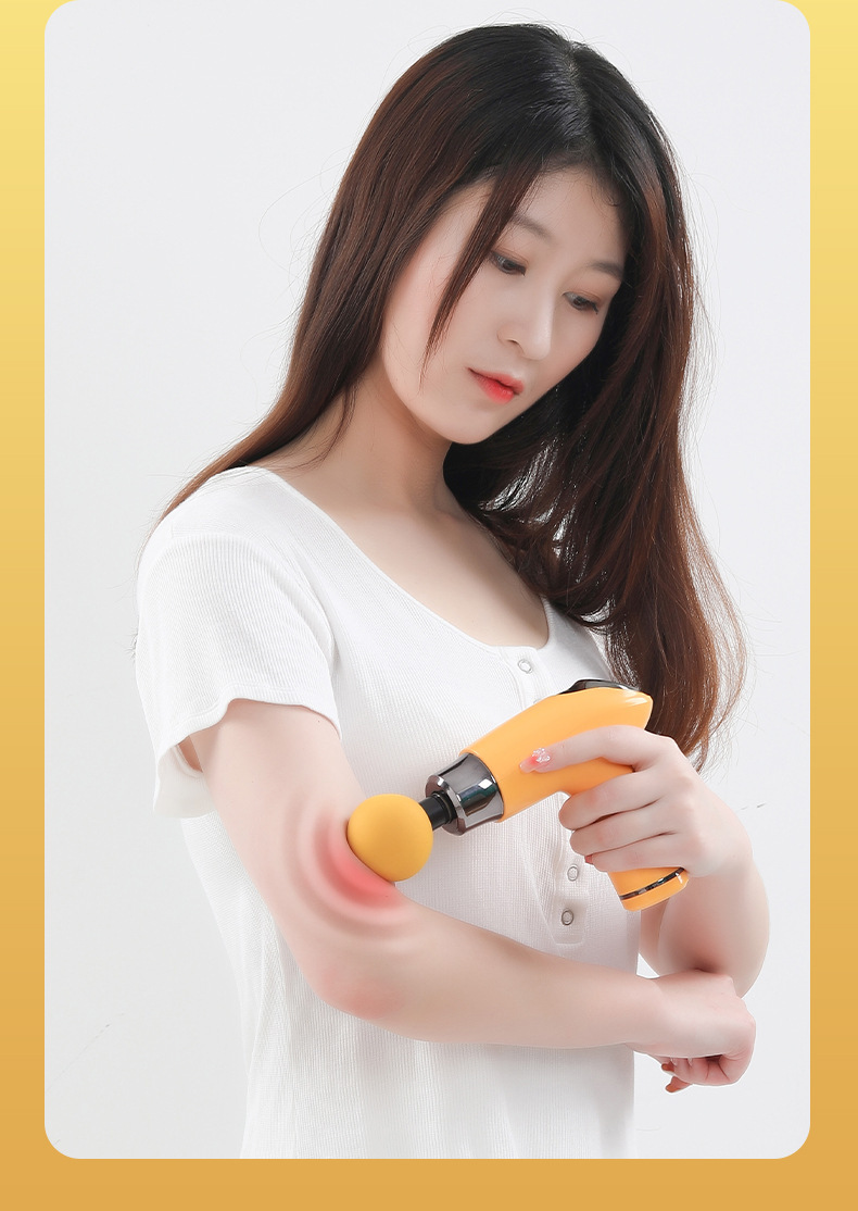 Little Yellow Duck Fascia Gun, Muscle Massager, Mini Electric variable frequency cervical membrane Gun, Automatic Relaxation Device, Silent Massage gun pic 11