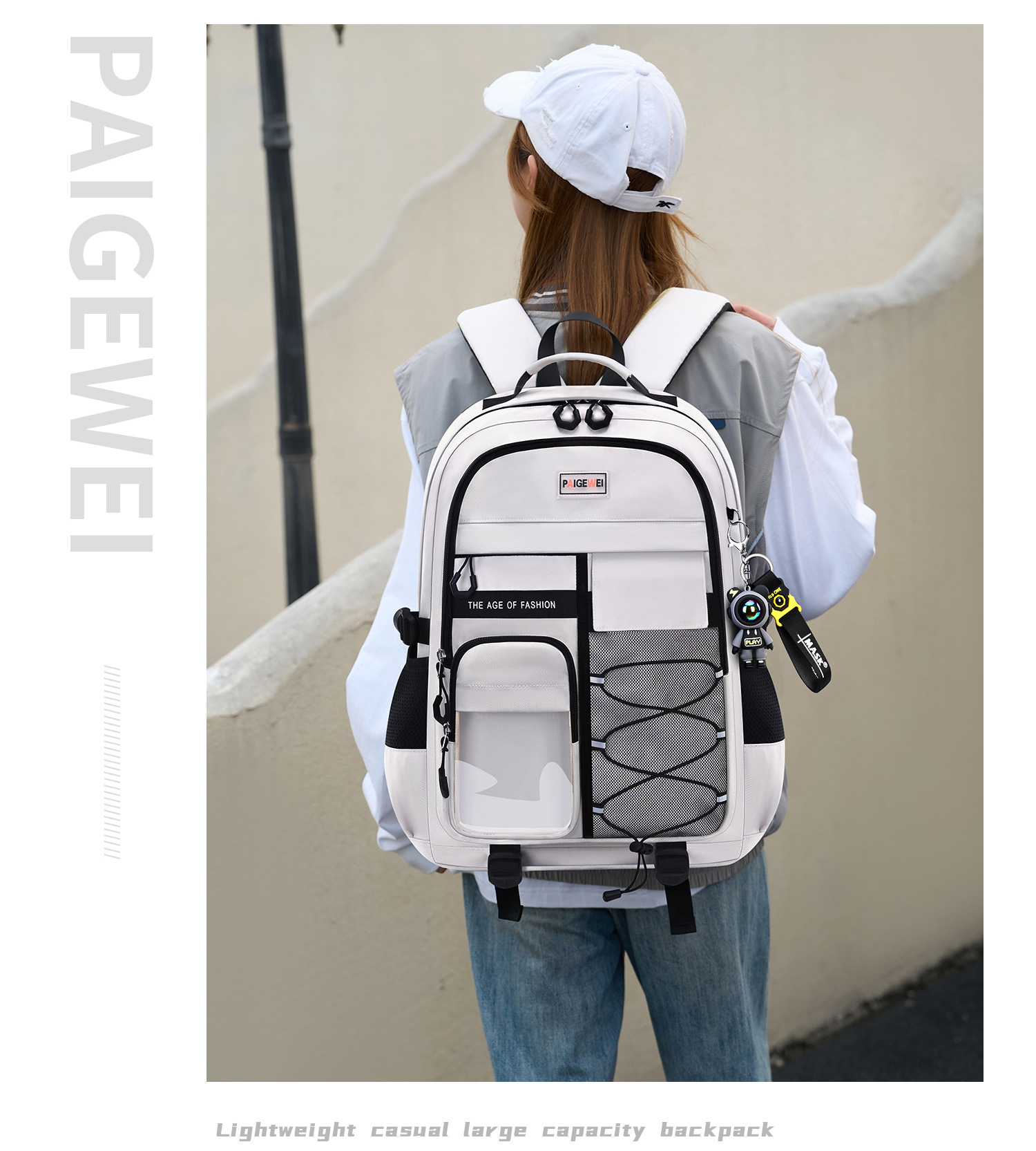 2025 New model of schoolbag for primary and junior high school girls, reducing burden and protecting spine, large capacity for high school girls, ultra-light for boys pic 20