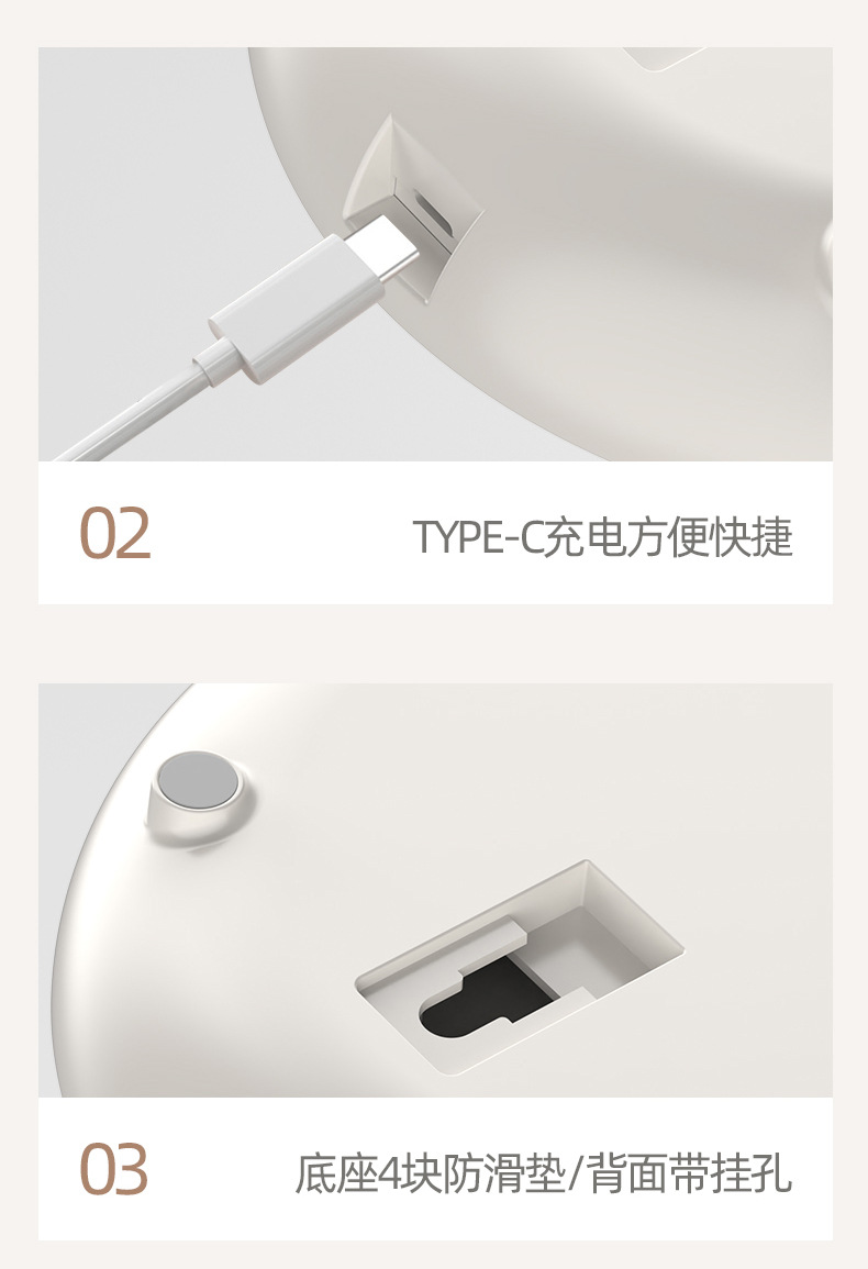 Cross-border e-commerce USB charging folding fan, home student high wind force portable desktop fan factory direct sales pic 22