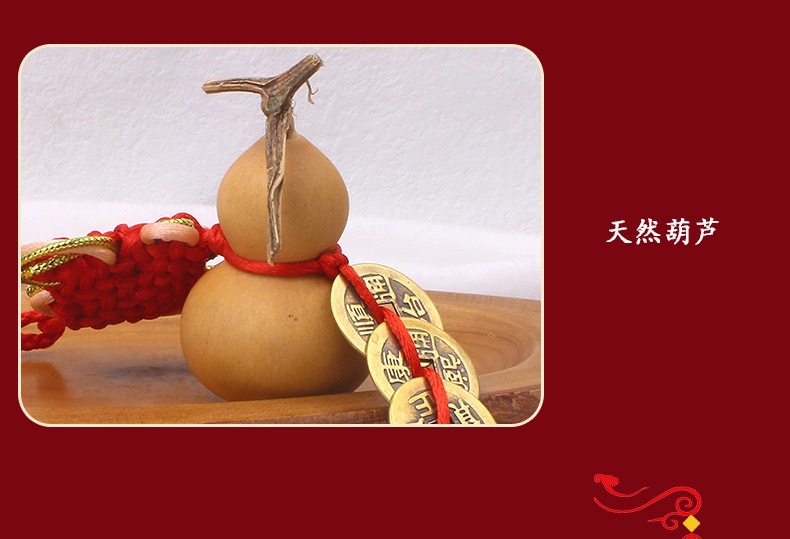 2026 New Natural gourd Fine cultural playthings, hand-twisted small gourd handicrafts, wholesale from American gourd manufacturers pic 2