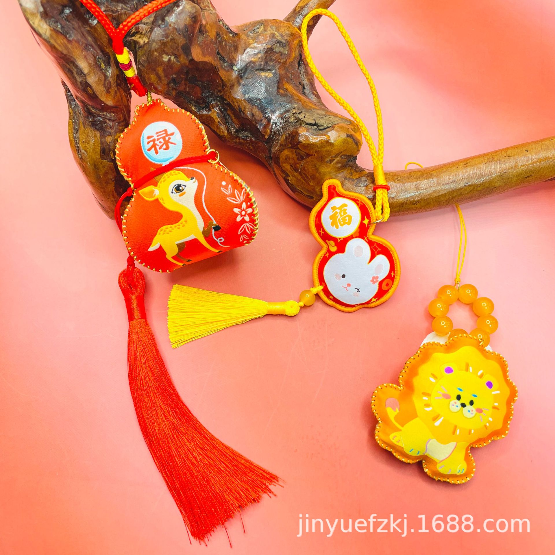 定制御守香囊平安卡通创意端午节香包普陀寺锦囊随身挂件空袋详情5