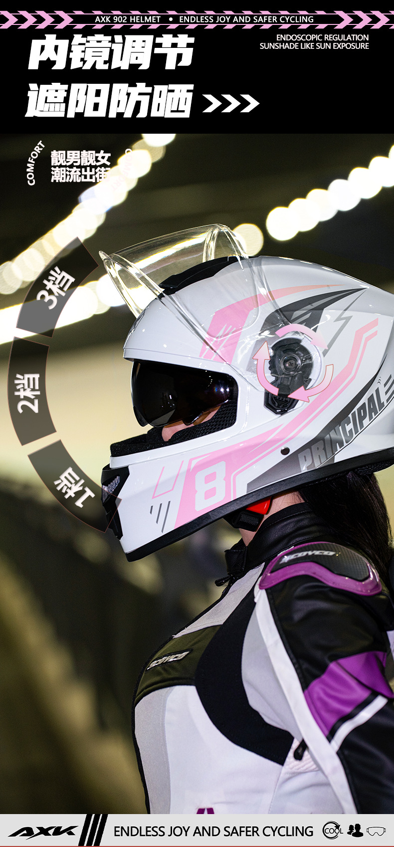 外贸专供摩托车头盔男士防雾保暖冬季机车电动车机车女全覆式全盔详情6