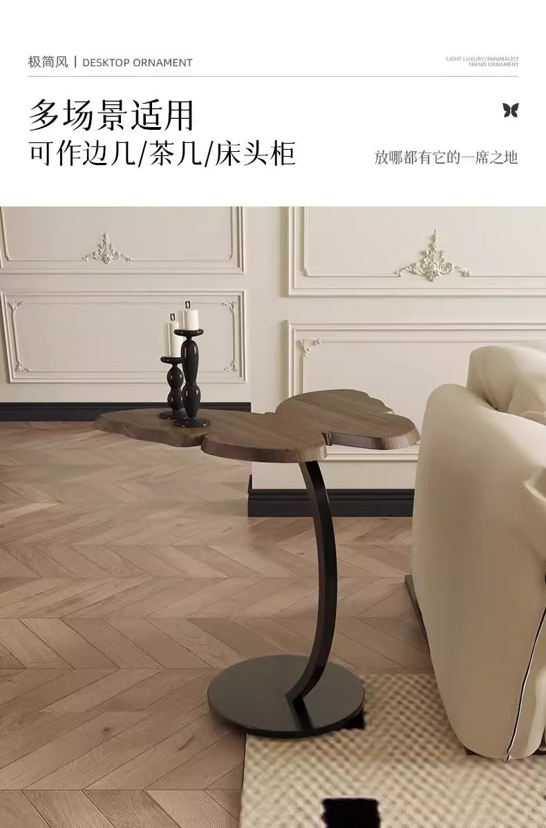 客厅茶桌沙发小茶几卧室床头装饰蝴蝶收纳床边桌阳台休闲小茶桌详情10