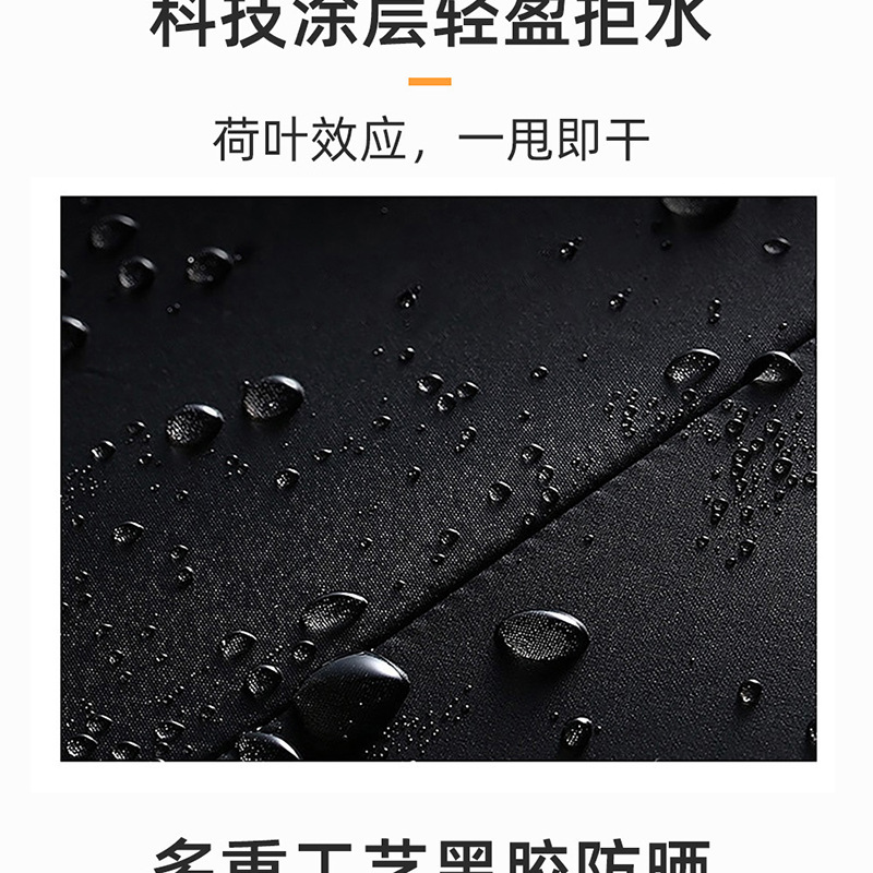 Bulk wholesale of three-fold umbrellas, folding umbrellas, printed logo advertising umbrellas, sunny and rainy creative sun umbrellas, sun protection and shade umbrellas pic 4