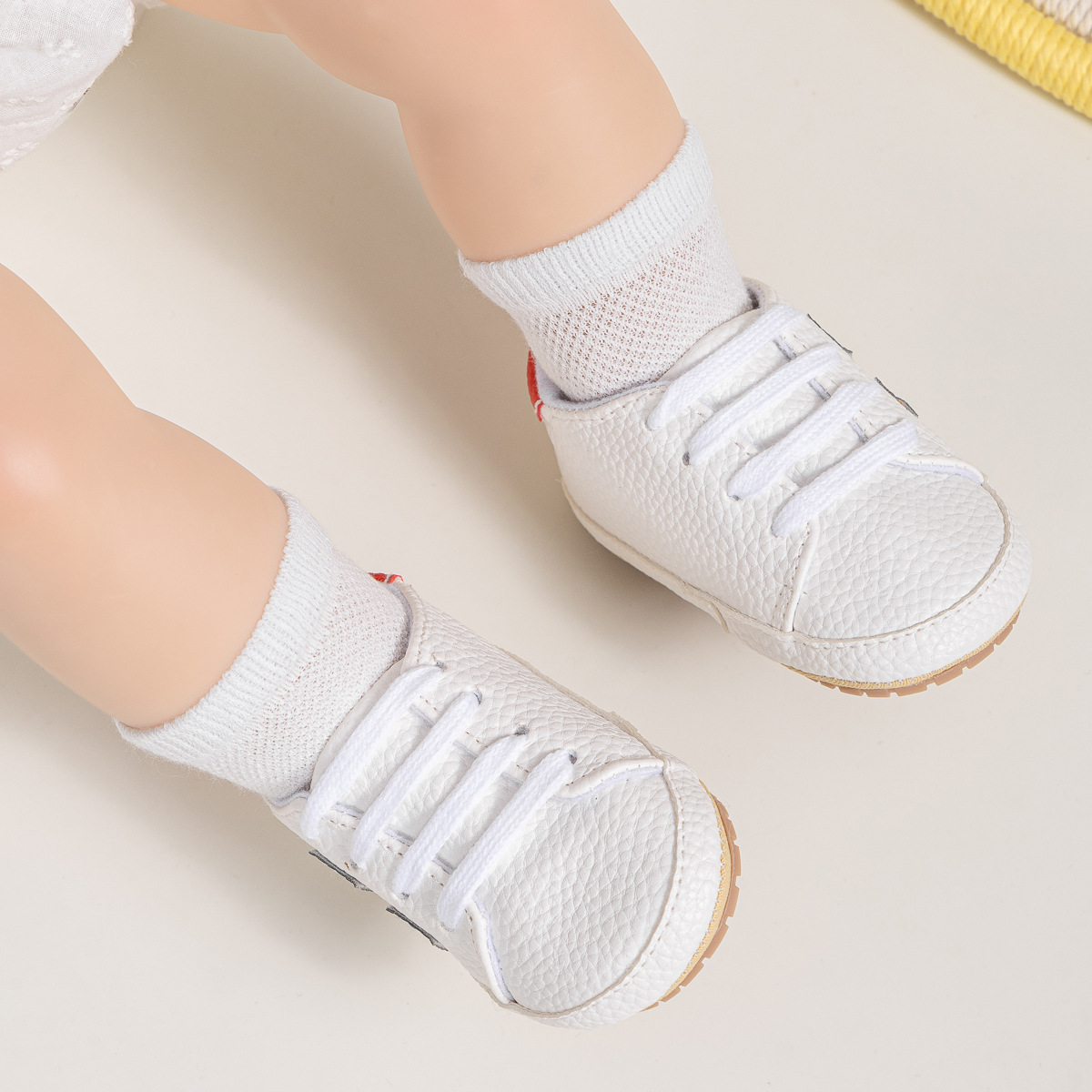 2025春夏新款白色婴儿休闲鞋男宝宝鞋软底学步鞋baby shoes详情6
