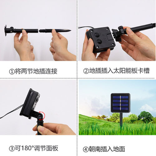 LED太阳能灯串户外小气泡水晶球灯串透明球彩灯圣诞节帐篷氛围灯详情26