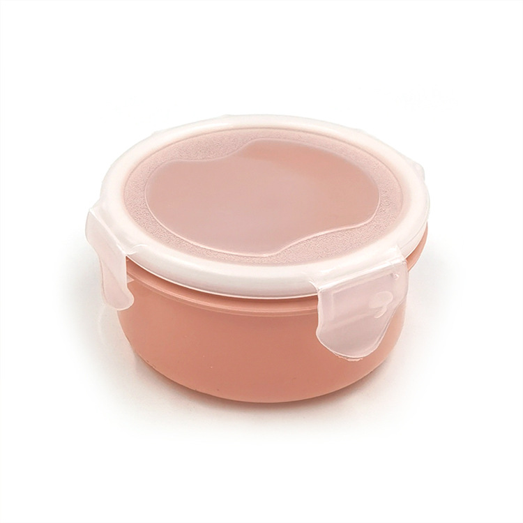 Cross-border round mini refrigerator, food storage box, small lunch box, kitchen bento box, plastic storage box, rectangular sealed box pic 7