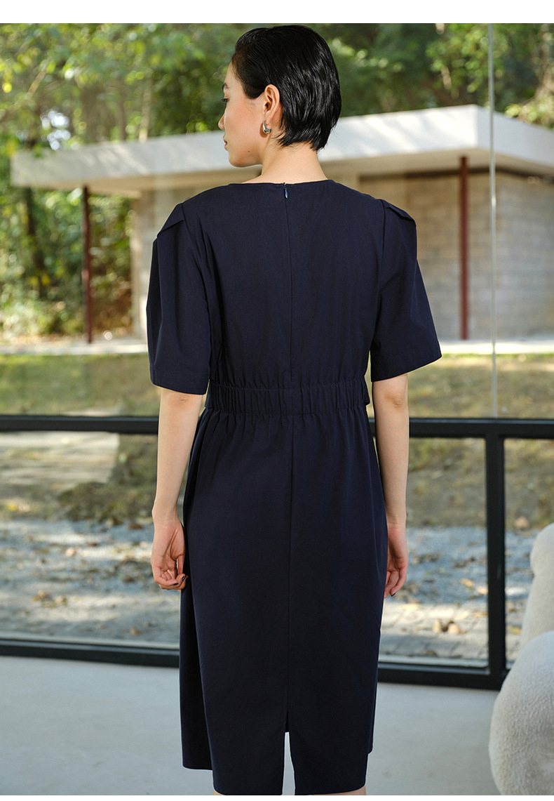 【特价清仓不退换】休闲短袖连衣裙80176详情8