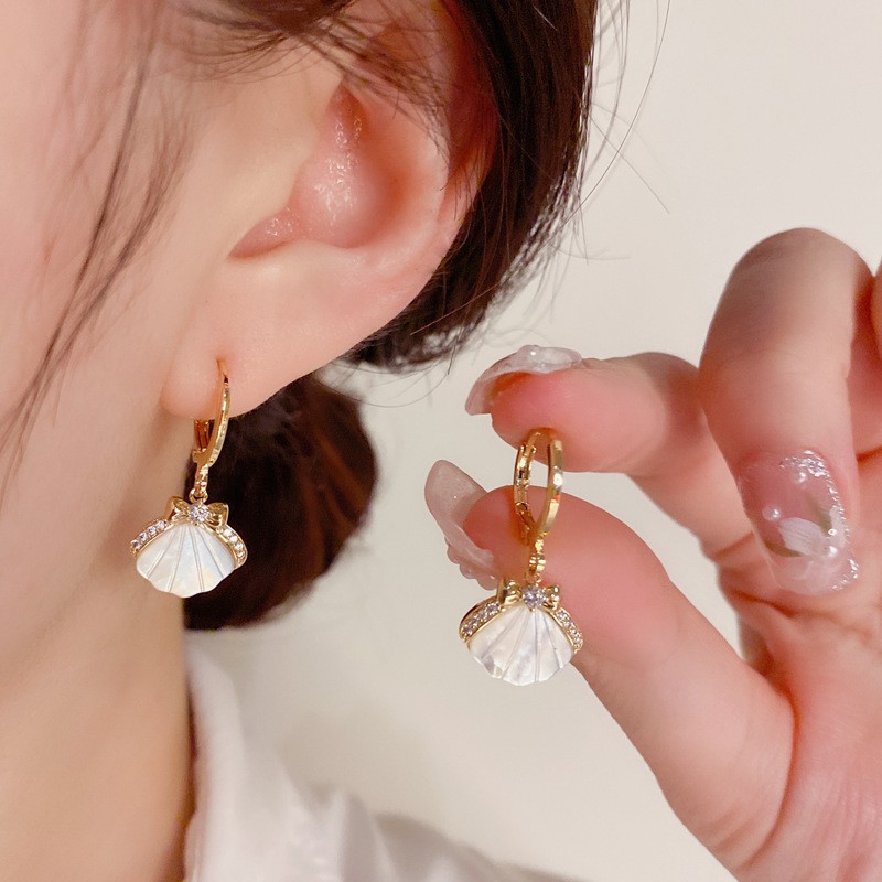 抖音热门同款推荐100款925银针耳环耳坠经典几何长款流苏耳饰批发详情30