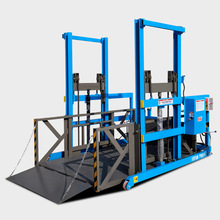 szhoular factory has 2-ton / 2.5-ton galvanized manual forklifts, hydraulic transporters, hydraulic loaders and ground cattle in stock pic 31