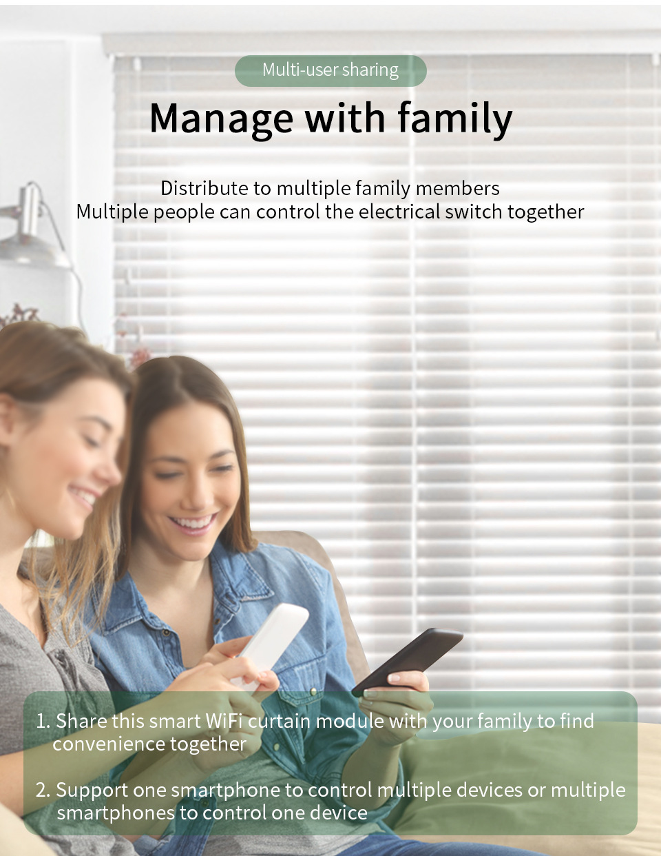 Tuya APP timed voice tubular motor controller switch smart home WIFI curtain switch on-off device pic 5