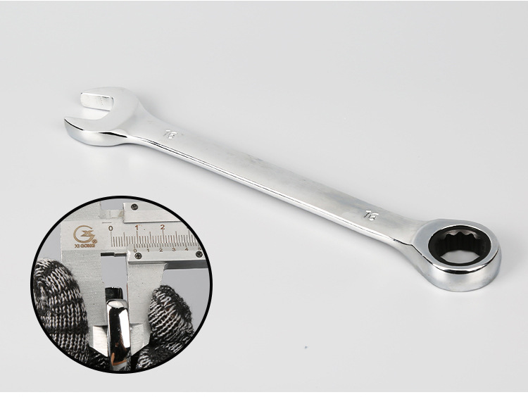 Factory wholesale ratchet wrench, labor-saving, fast, double-direction universal dual-purpose ratchet wrench tool set pic 6