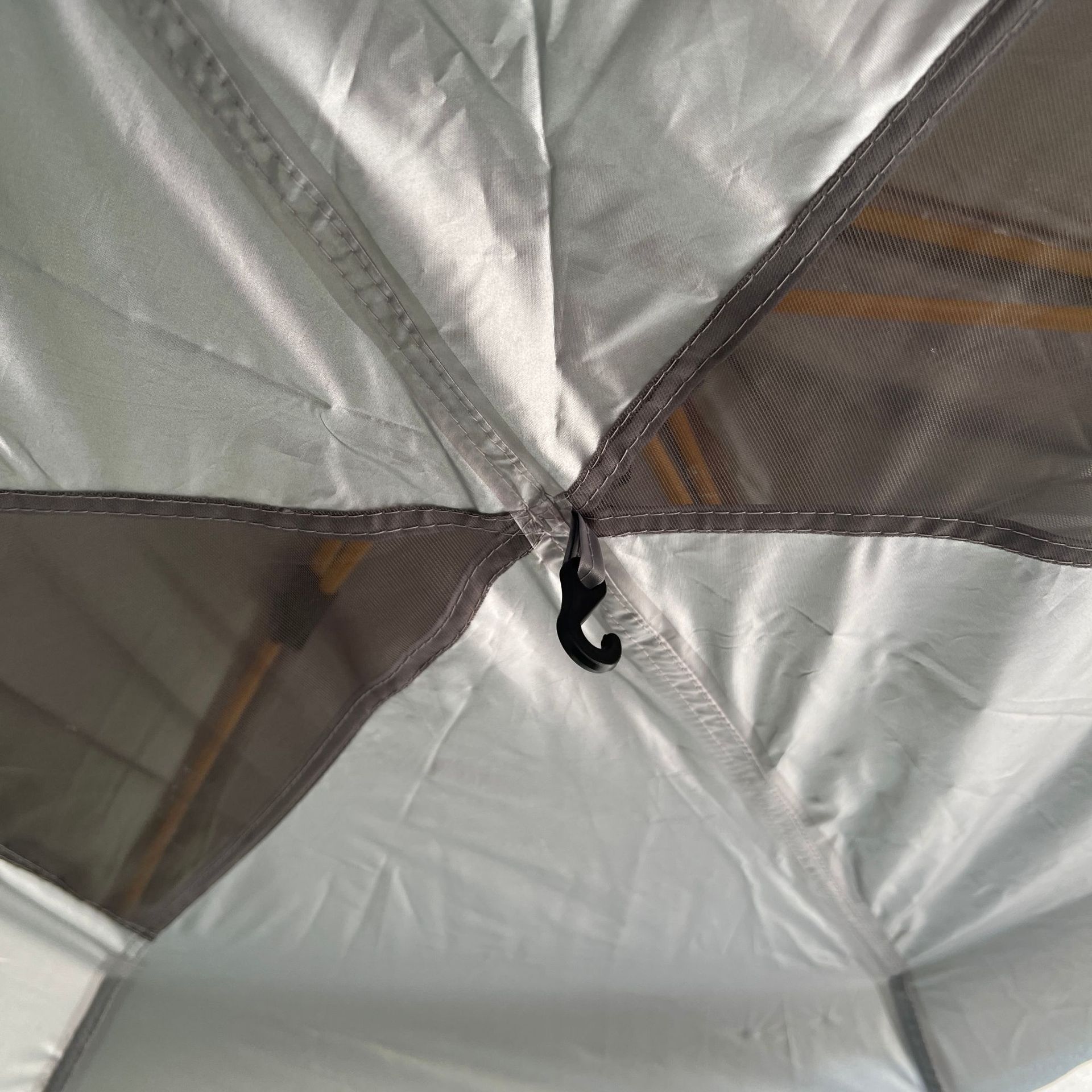Outdoor hexagonal 3-4 person multi-person fully automatic rainproof tent camping, wild camping, family leisure tent pic 17
