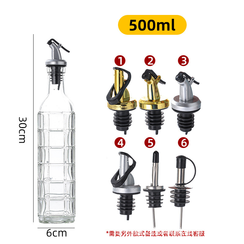 Cross-border dual-purpose glass oil sprayer, oil sprayer, household kitchen oil-free and leak-proof vinegar seasoning bottle pic 16