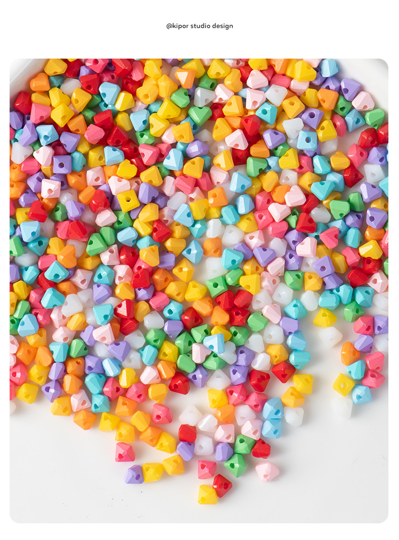 [A混锅]FGB千色玻璃米珠超优混珠花生/火磨异形珠diy饰品配件散珠详情4