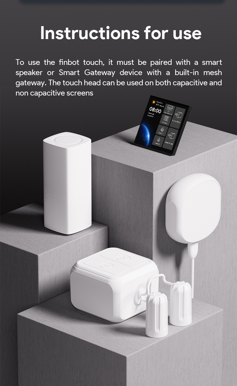 tuya touch screen finger robot dual-control Bluetooth graffiti Intelligent remote control timed screen clicker pic 3